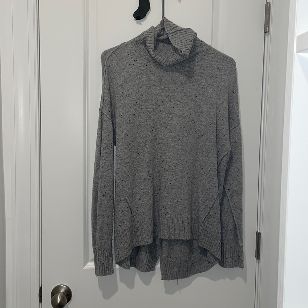 Michael Kors size M grey turtleneck sweater